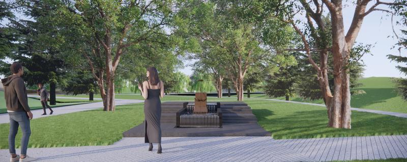 科普装置“时光流转”效果图。