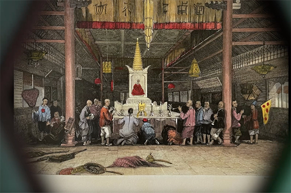 藏在寺庙里的“留洋画”——广州海幢寺寻宝记