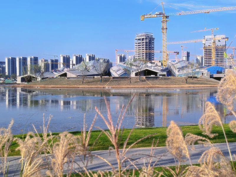 未来之瞳科学公园实拍图。