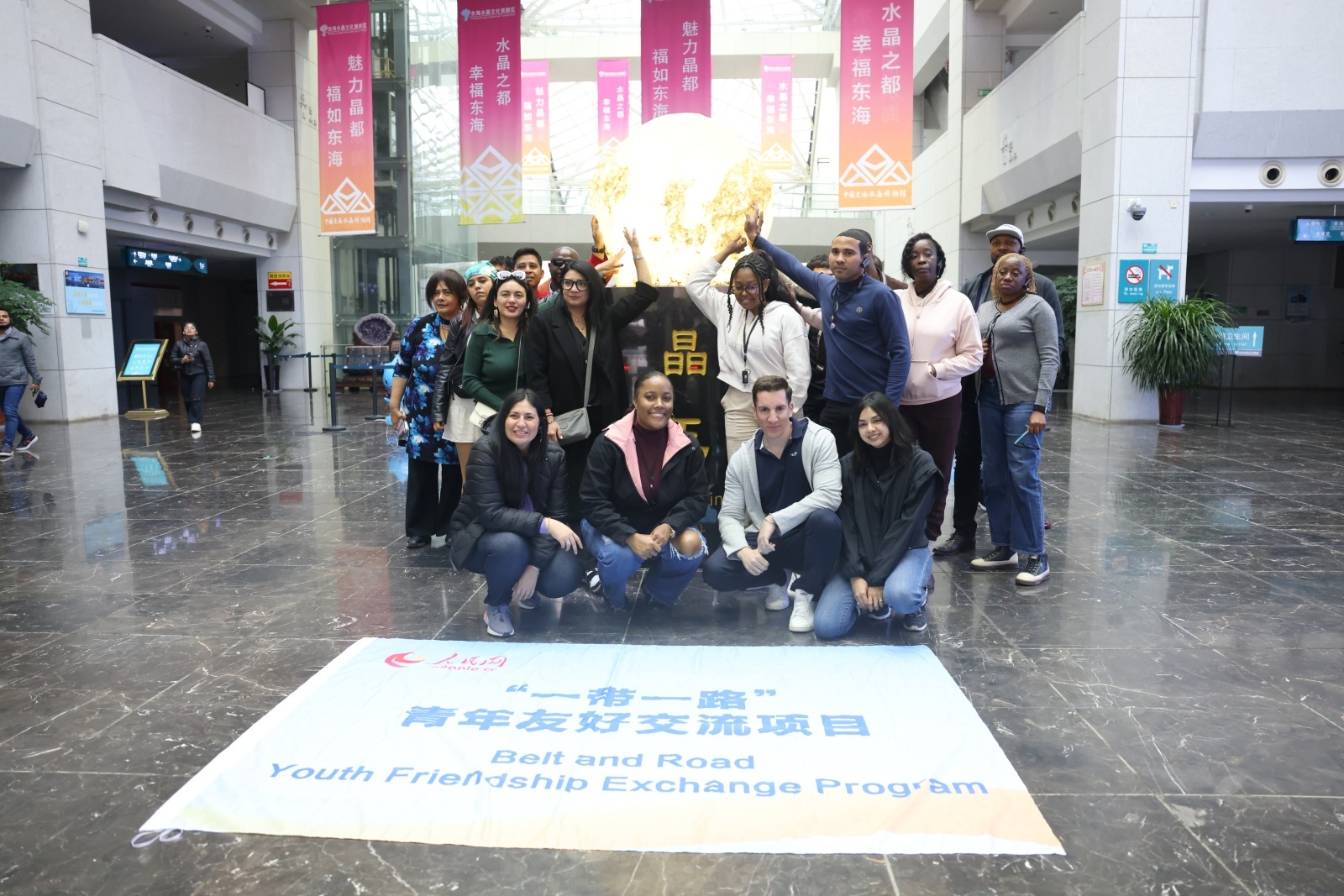 “丝路青年 遇见江苏”拉加媒体采风活动走进港城