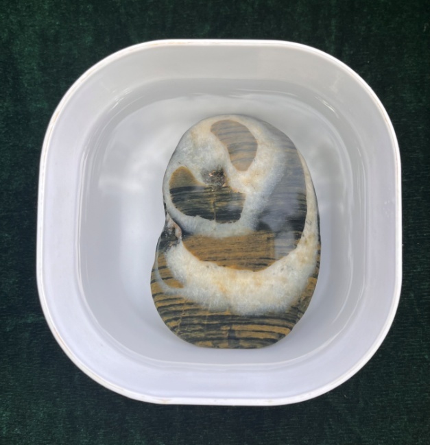 谢荣新藏石《熊猫》