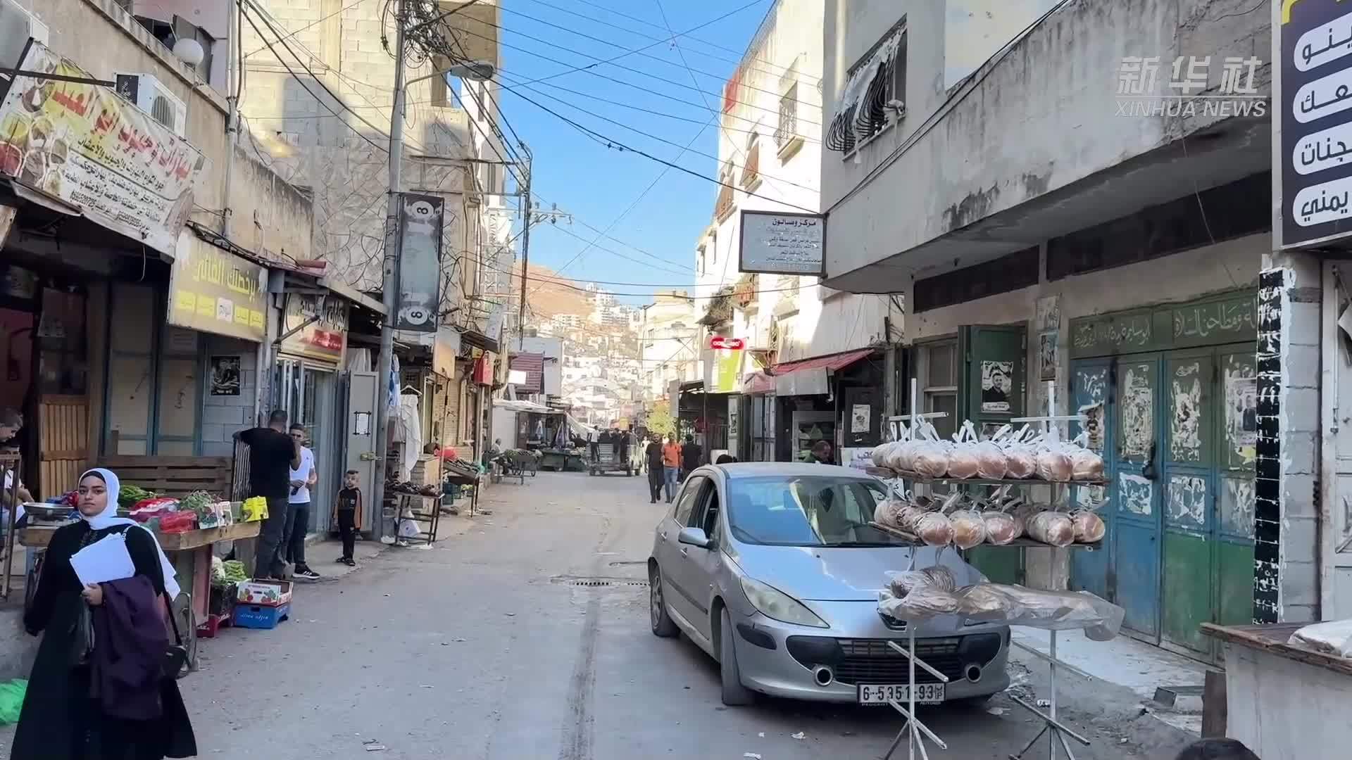 探访以军袭击后的巴勒斯坦难民营