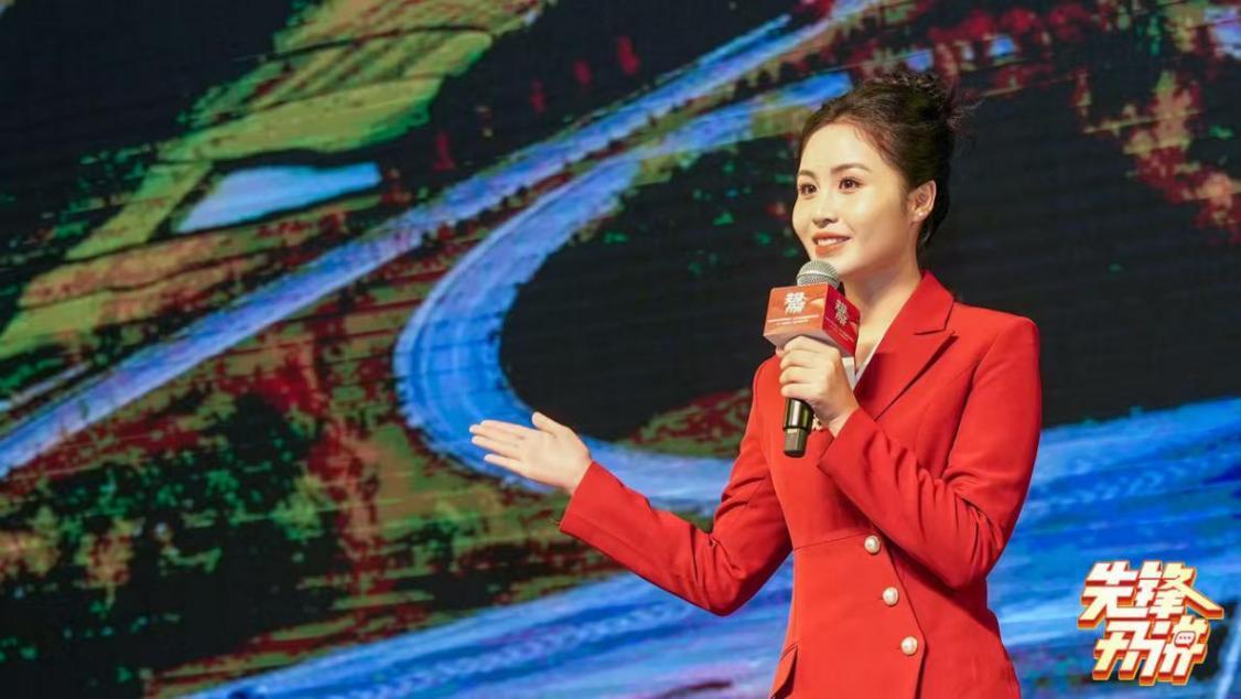 （先锋开讲”理论微宣讲决赛现场）