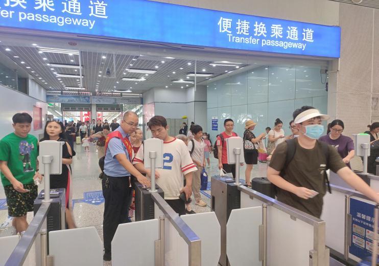 改造后旅客便捷换乘