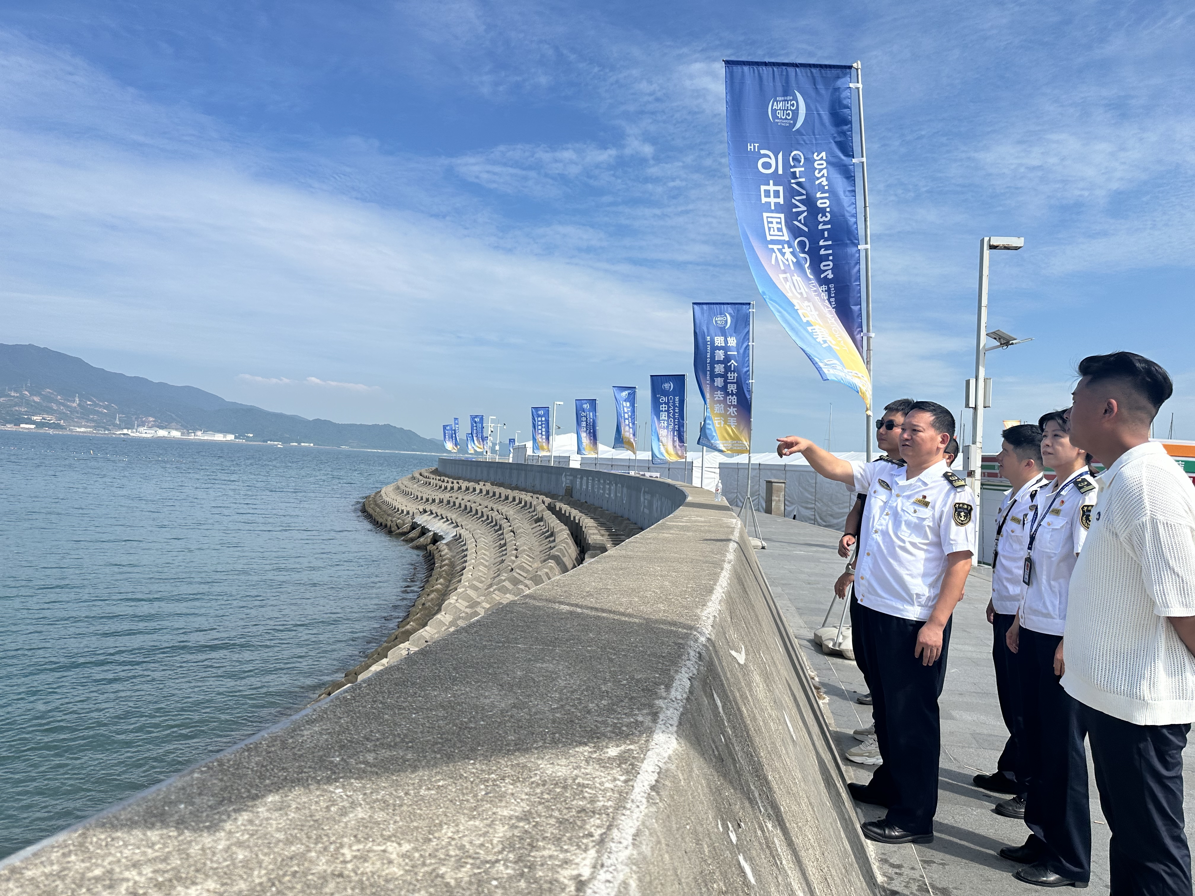 风帆竞逐 安全先行:海事部门全力保障中国杯帆船赛安全开赛