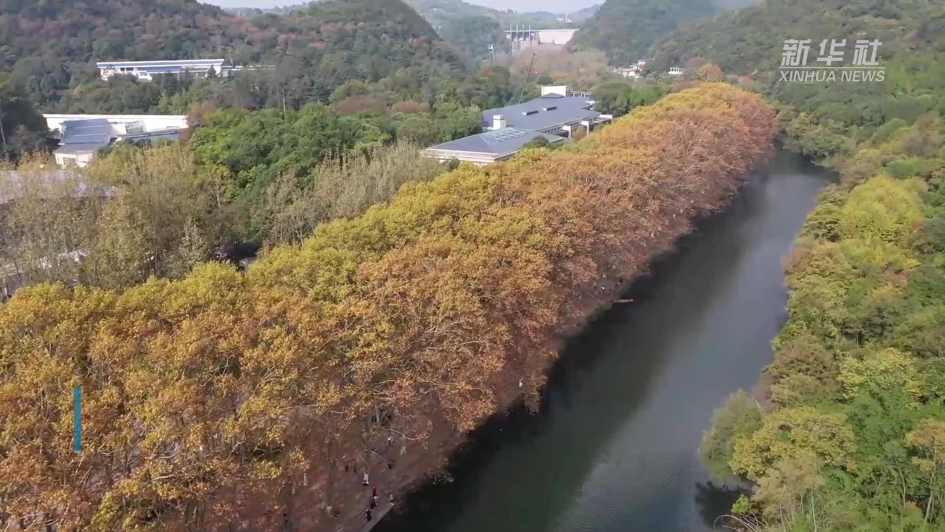 贵阳：秋日花溪景如画