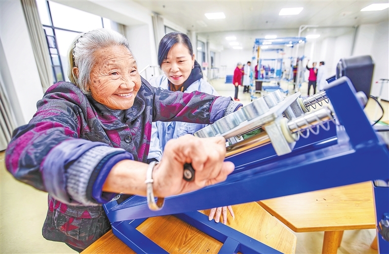 峽江縣：醫養結合 推動農村養老提質升級（圖）