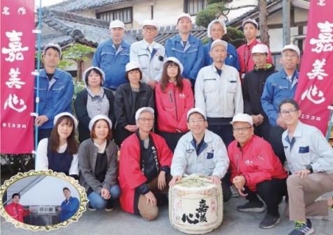 嘉美心酒造株式会社 | 始终贯彻“品质至上”的酿酒理念，致力于打造“米香浓郁”的酒体风味