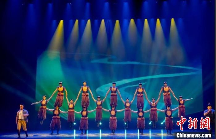 图为展演现场　中新网记者　张林虎　摄