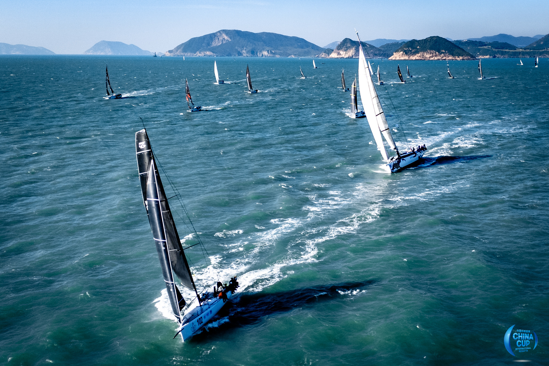 共筑蓝色梦想，共谱国际交流新篇章 第十六届中国杯帆船赛在深圳大鹏扬帆