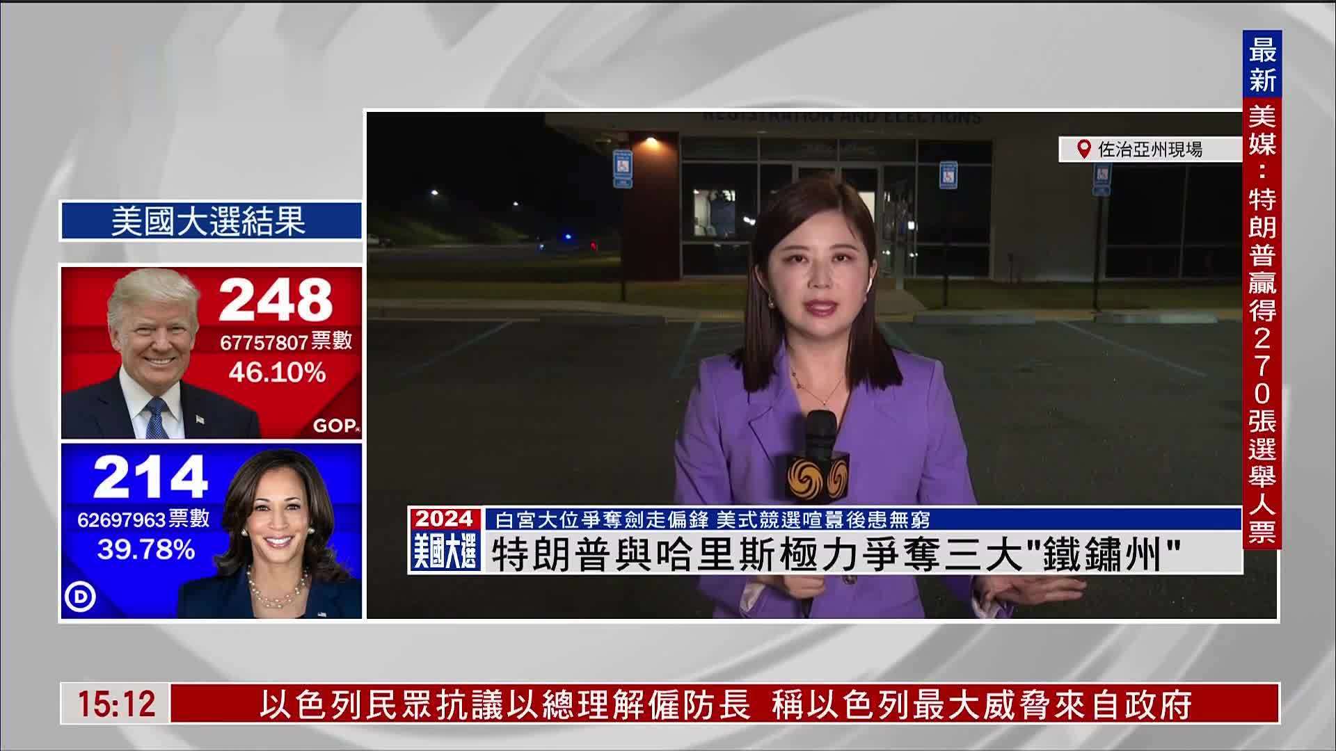 记者连线｜特朗普与哈里斯极力争夺三大“铁锈州”