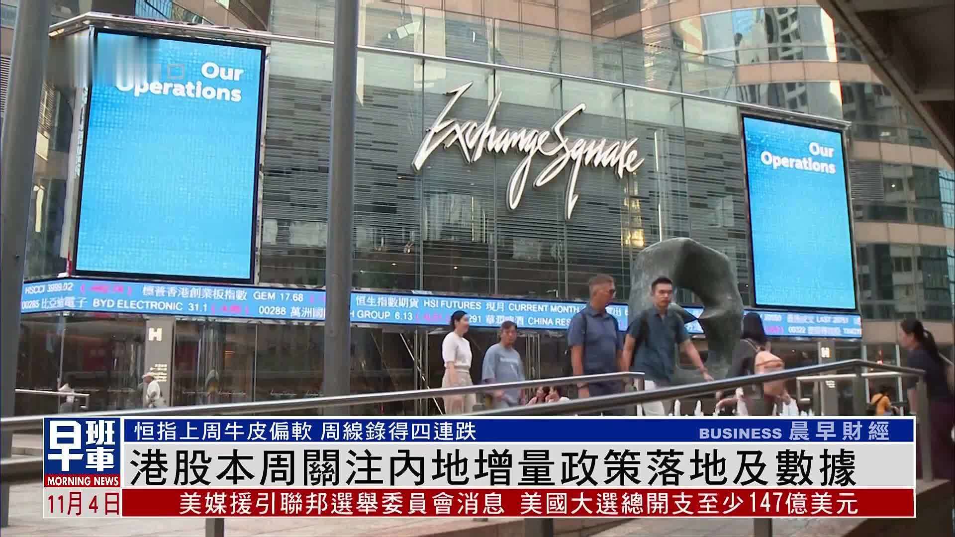 港股一周｜港股本周关注内地增量政策落地及数据