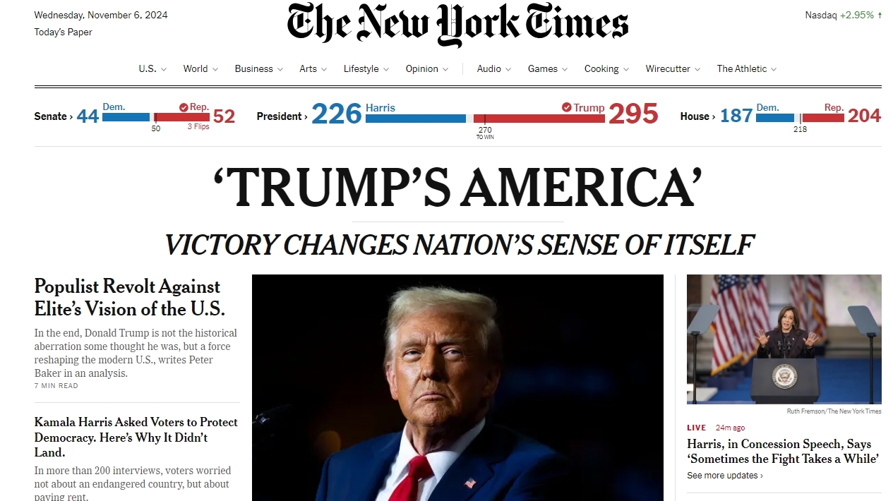 特朗普大胜就不太可能发生动乱，但要关注这个意外情况_凤凰网