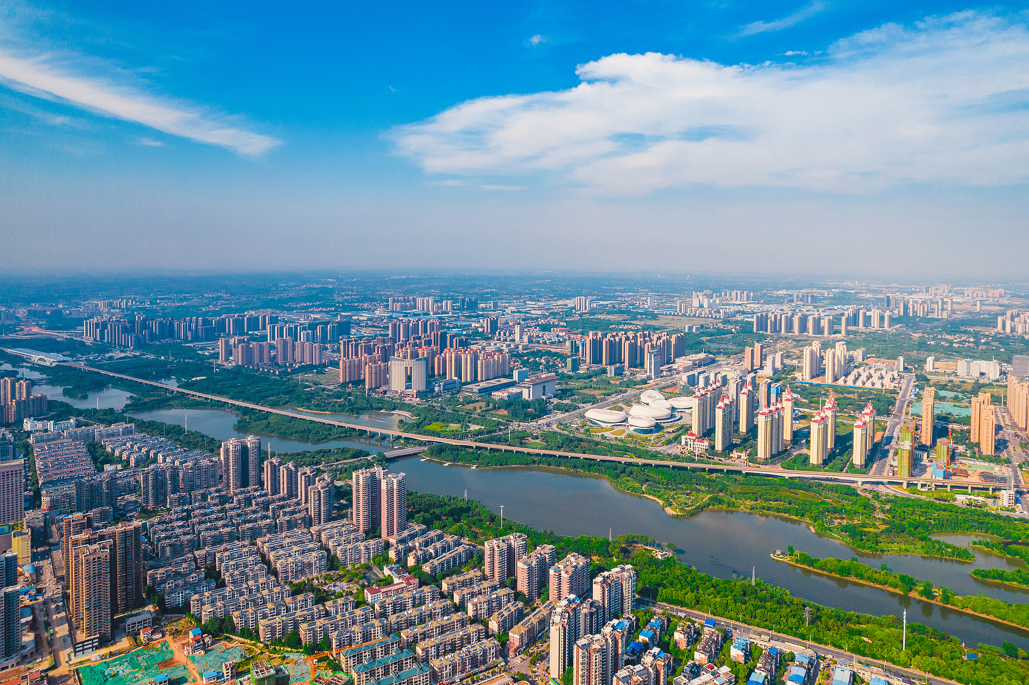 孝感是武汉都市圈的重要发展一极。 视觉中国 图