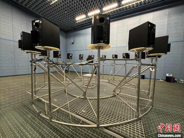 中国计量科学研究院消声室。 左雨晴 摄