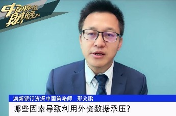 澳新银行资深中国策略师邢兆鹏：哪些因素导致利用外资数据承压？