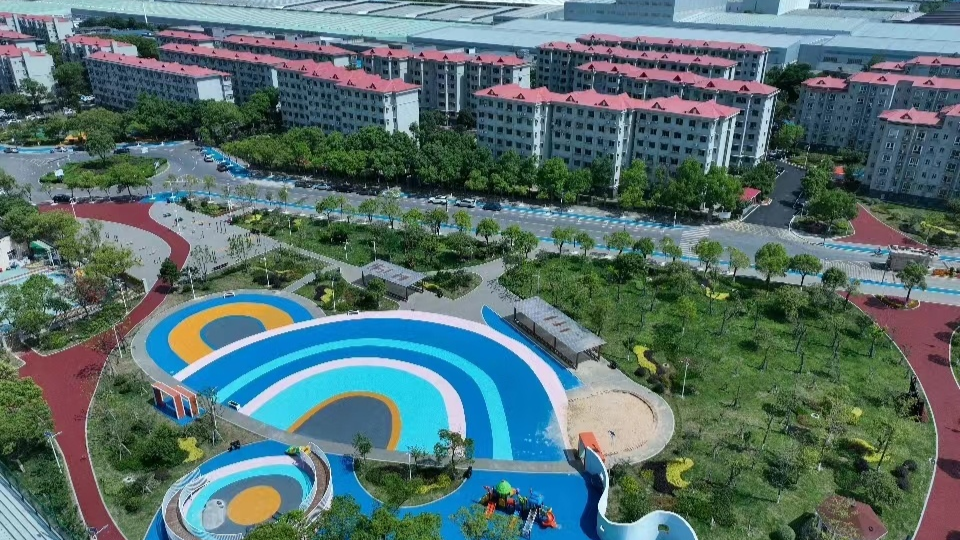 “海绵城市”焕新 幸福社区“有里有面”