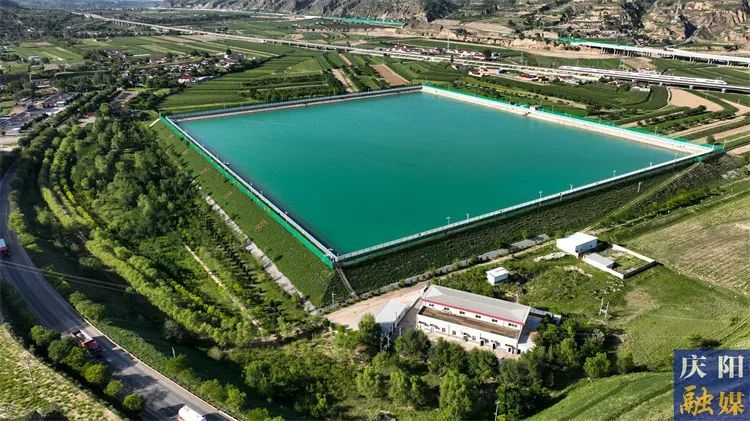 ▲环县张南湾水库（资料图）