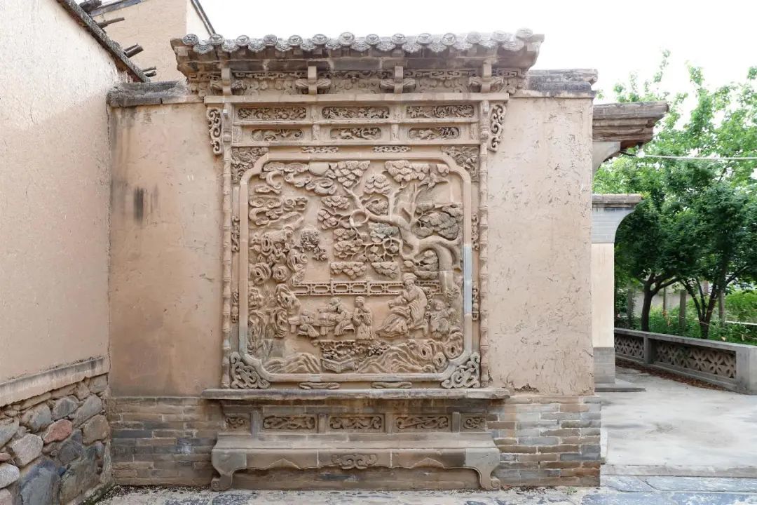 古民居“五子登科”照壁（图/兰州文旅微信公号）