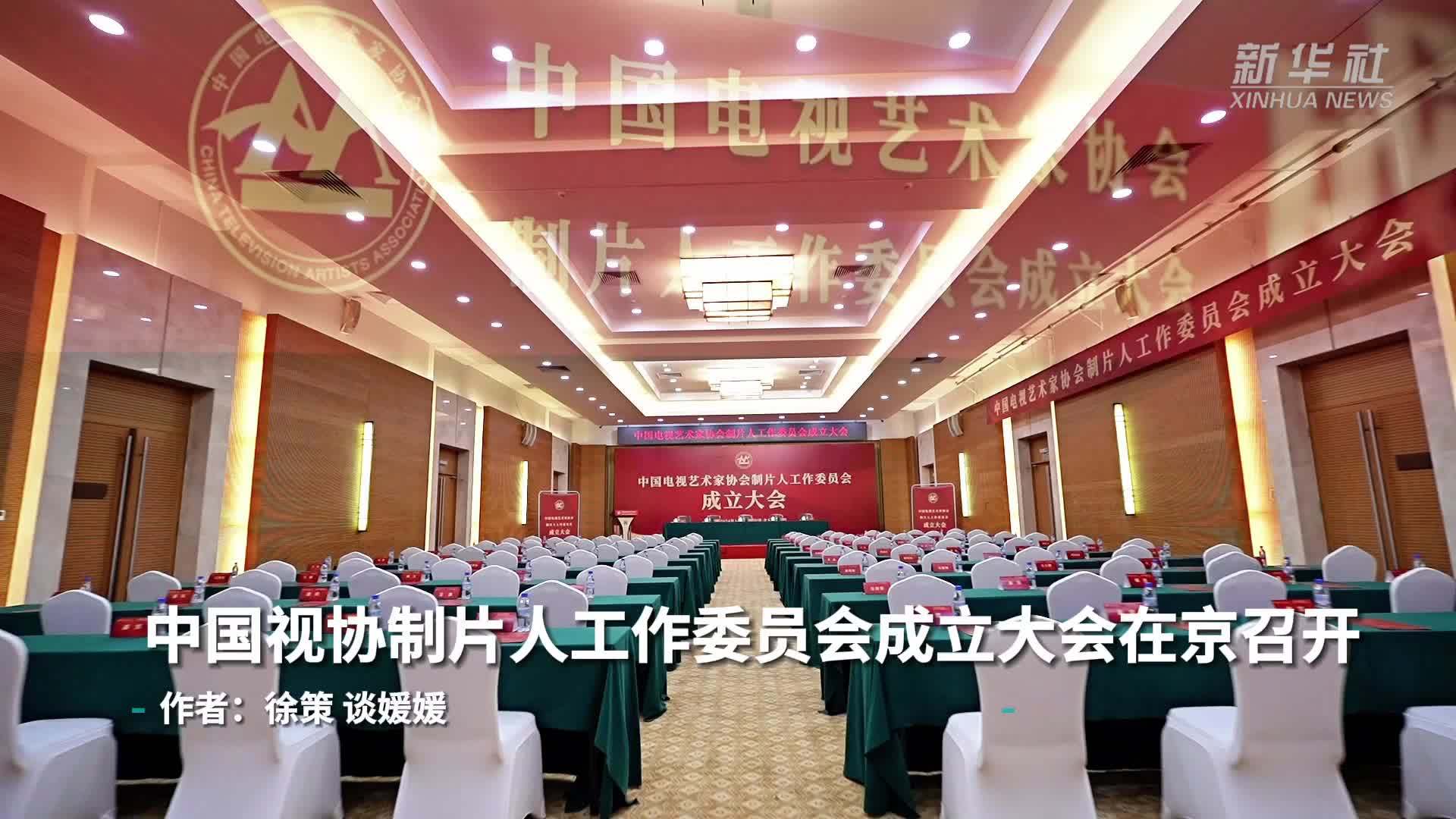 中国视协制片人工作委员会成立大会在京召开