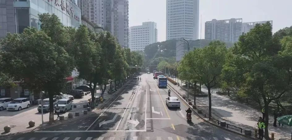 提高通行效率！九江城区多个路口进行了“微改造”