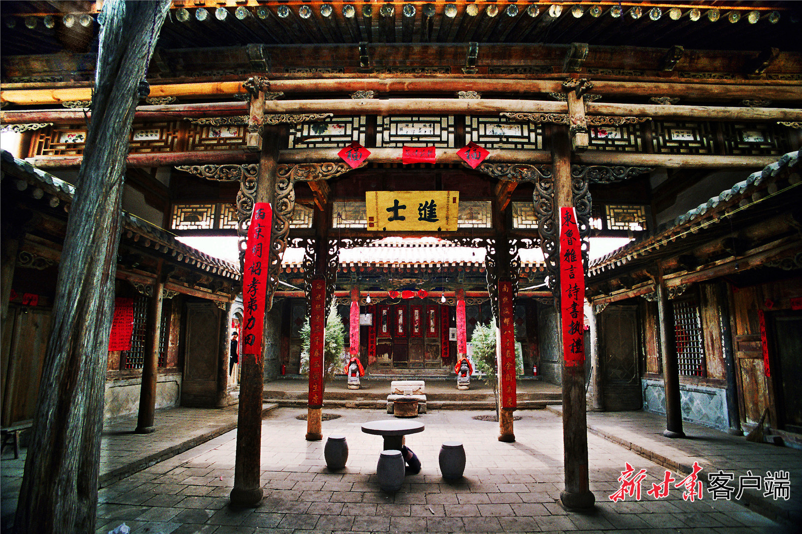 高家祠堂（图/榆中县融媒体中心）