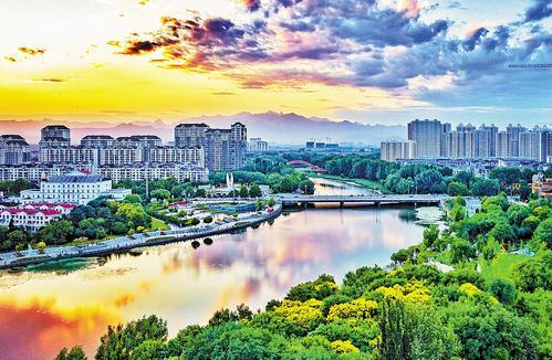 汤河幸福河湖画卷。 崔重辉摄