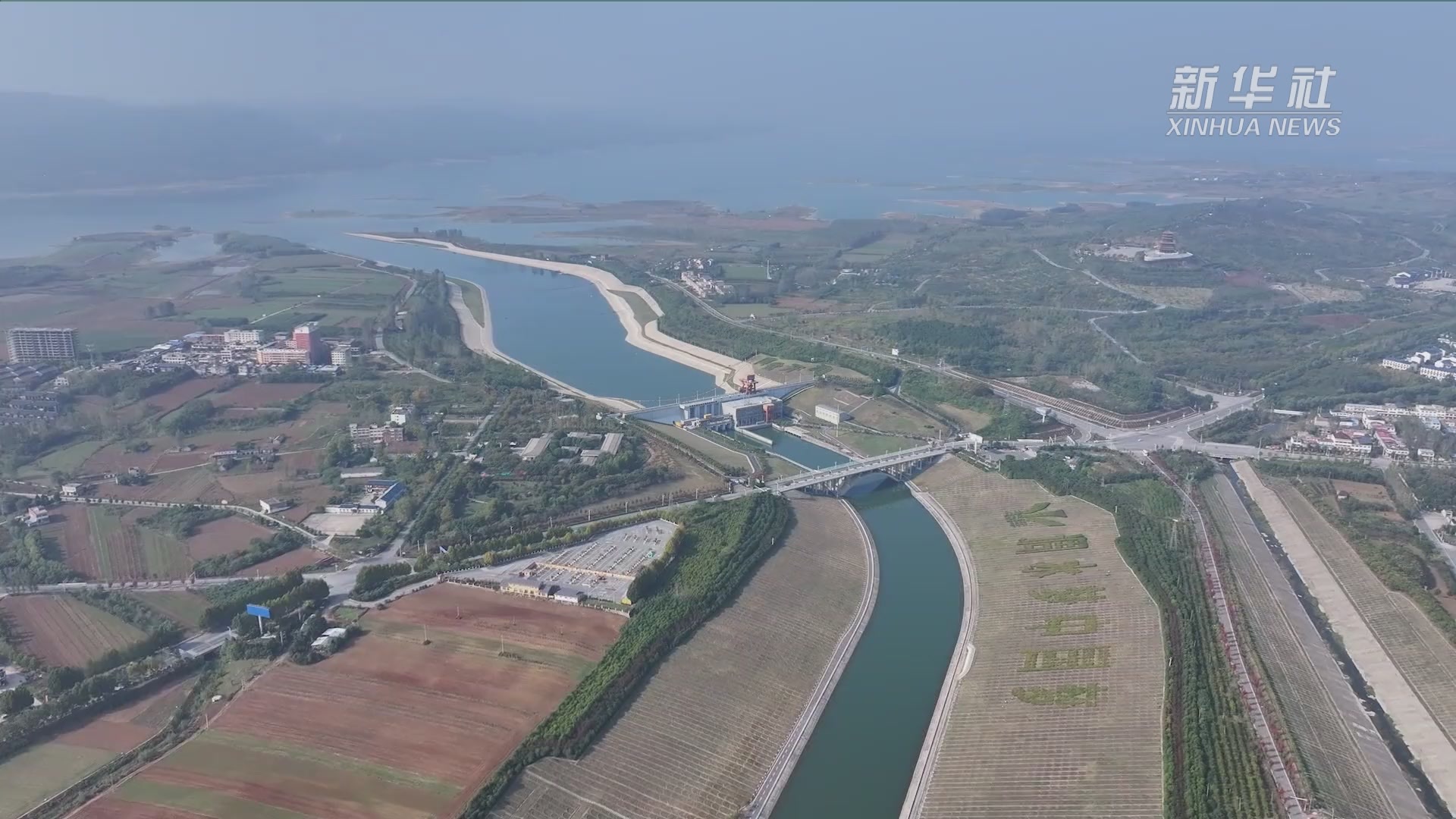 南水北调十年变化——邹庄移民村新发展