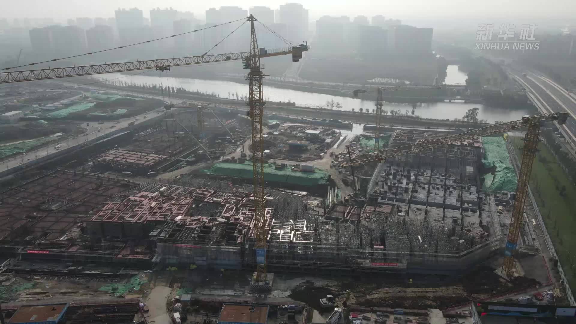 上海：长三角一体化发展示范区青浦中山医院建设进入地面施工阶段