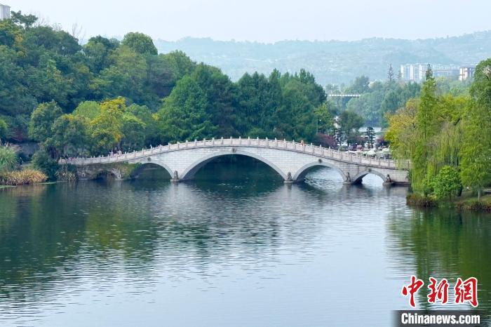 图为秀湖国家湿地公园。梁钦卿 摄