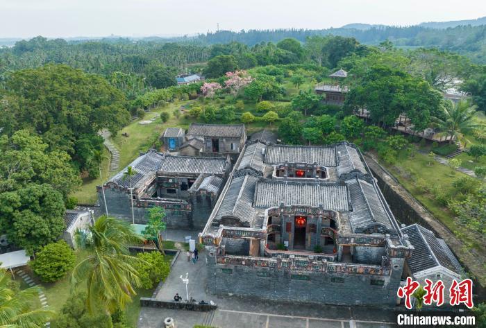 “海南侨乡第一宅”蔡家宅迎百年庆典