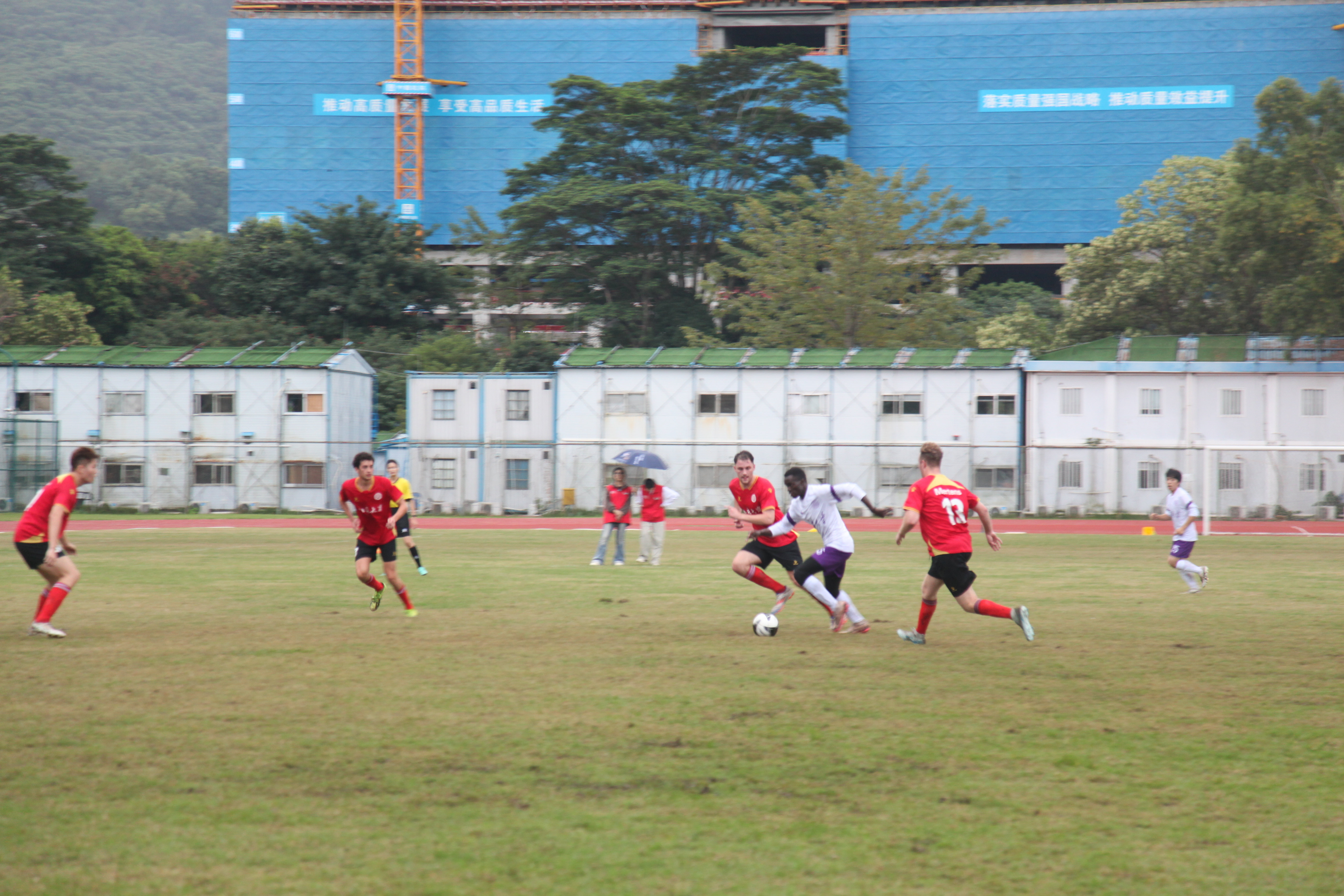 “禁毒杯”2024年深圳市高校校际7人制  足球联赛盛大开幕