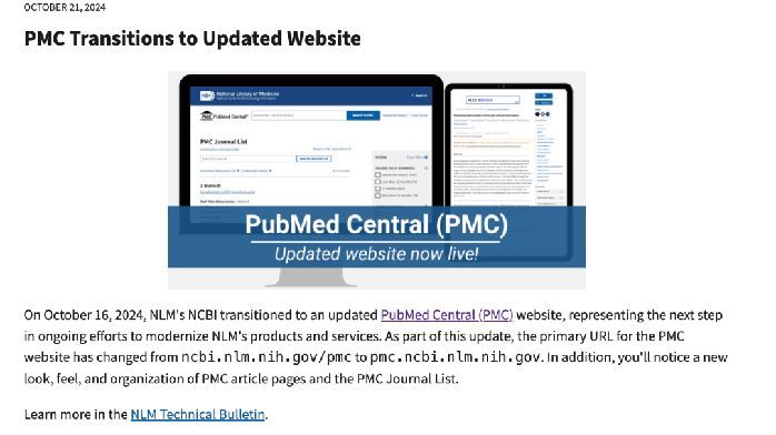 PubMed 停更第 6 天瞭