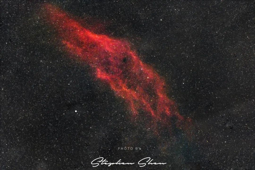 NGC1499，于冷湖天文台拍摄。