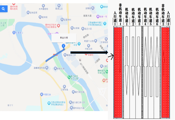 11月13日起 赣州黄金大桥分阶段封闭施工
