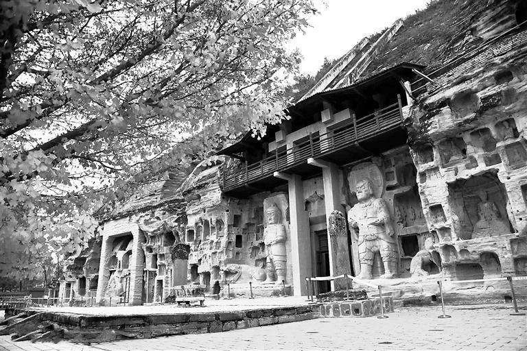 庆阳北石窟寺，始建于北魏时期。