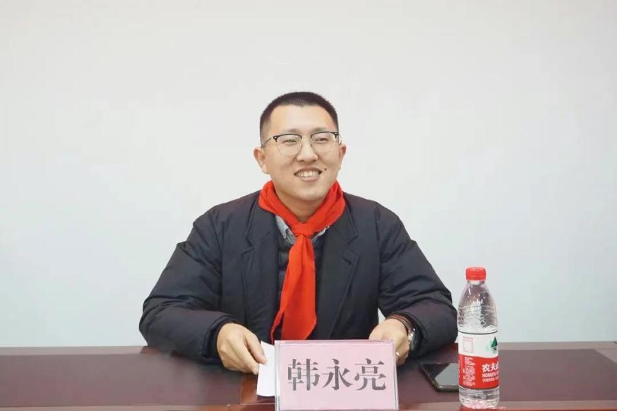 韩永亮。图片来源：梧州共青团微信公众号