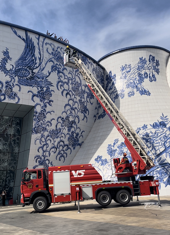 ▲实战演练现场