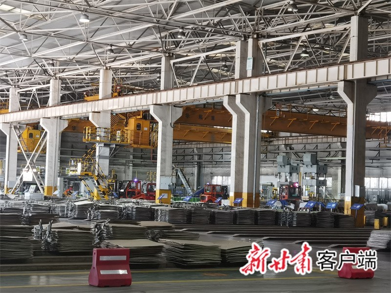 金川集团智能化生产车间　新甘肃&middot;甘肃日报记者　谢晓玲