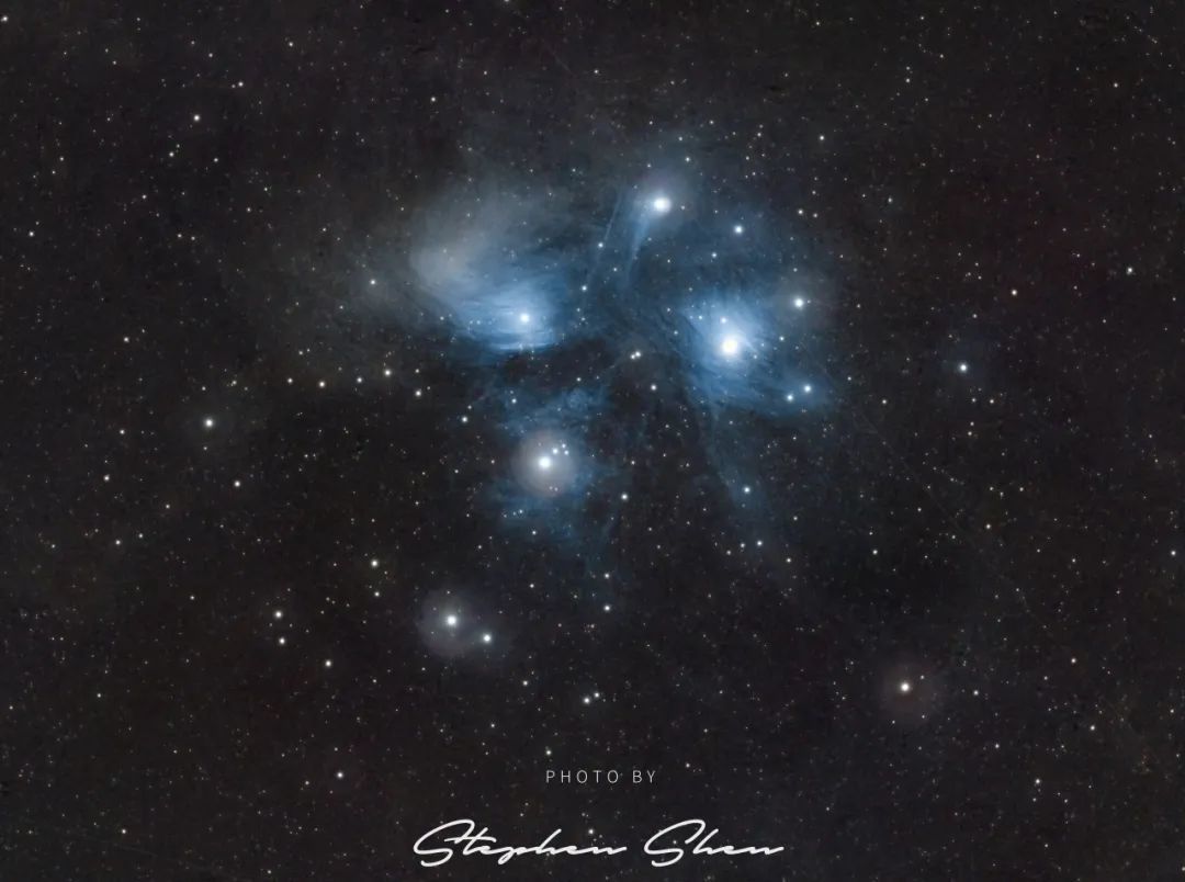 M45，于冷湖天文台拍摄。