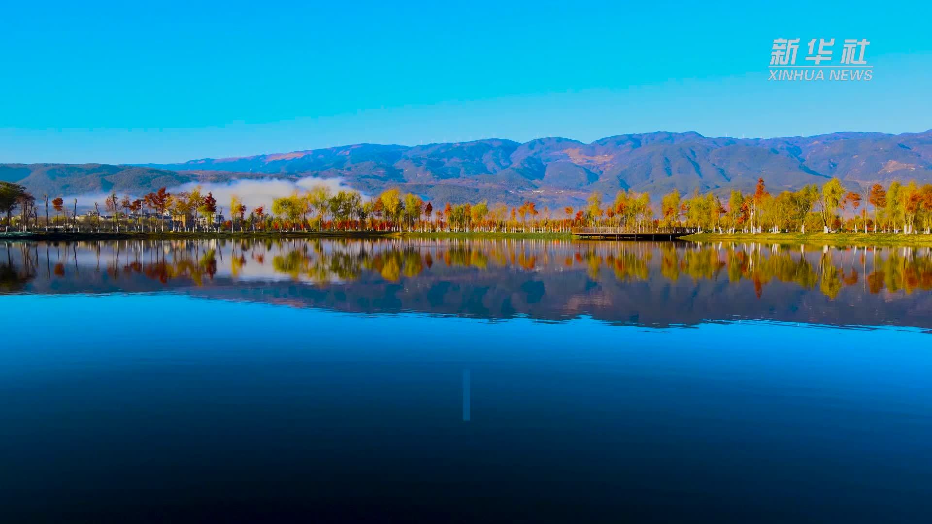 洱海之源冬景如画