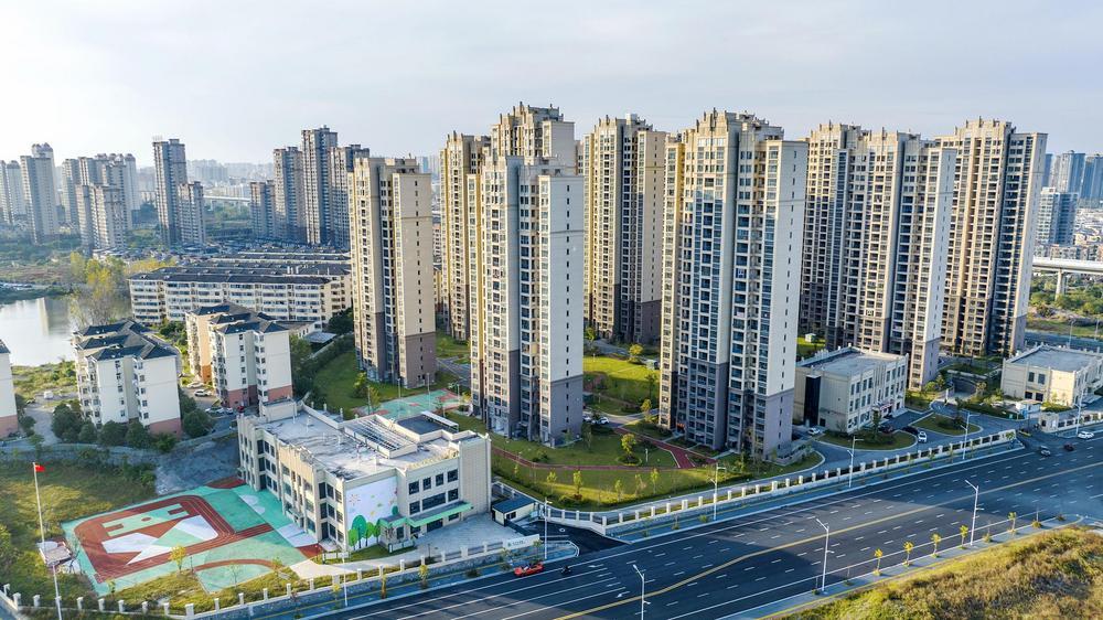 宜春袁州区：安置房 惠民生（图）