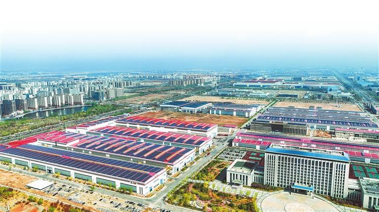 兰石集团以党建为引领,企业高质量发展迈上新台阶。图为兰石集团全貌。新甘肃·甘肃日报记者 丁凯