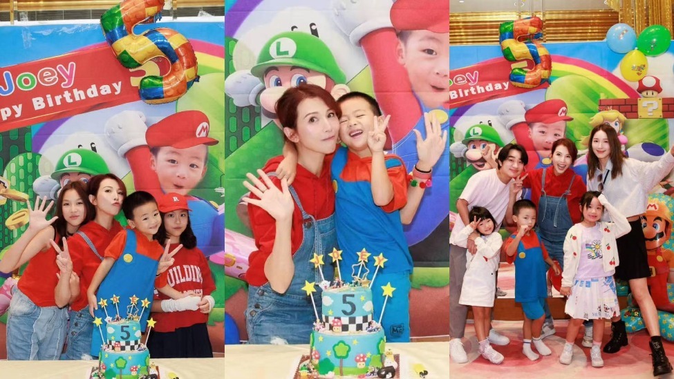 蔡少芬变身“马里奥”庆祝儿子生日 王祖蓝李亚男夫妇亮相惊喜不断封面图