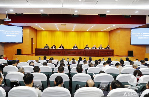 会议现场。记者 余鸿 摄