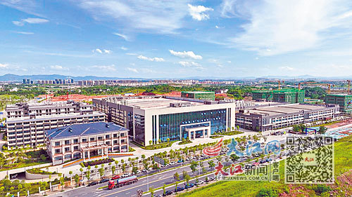 赣州宝明科技园航拍图