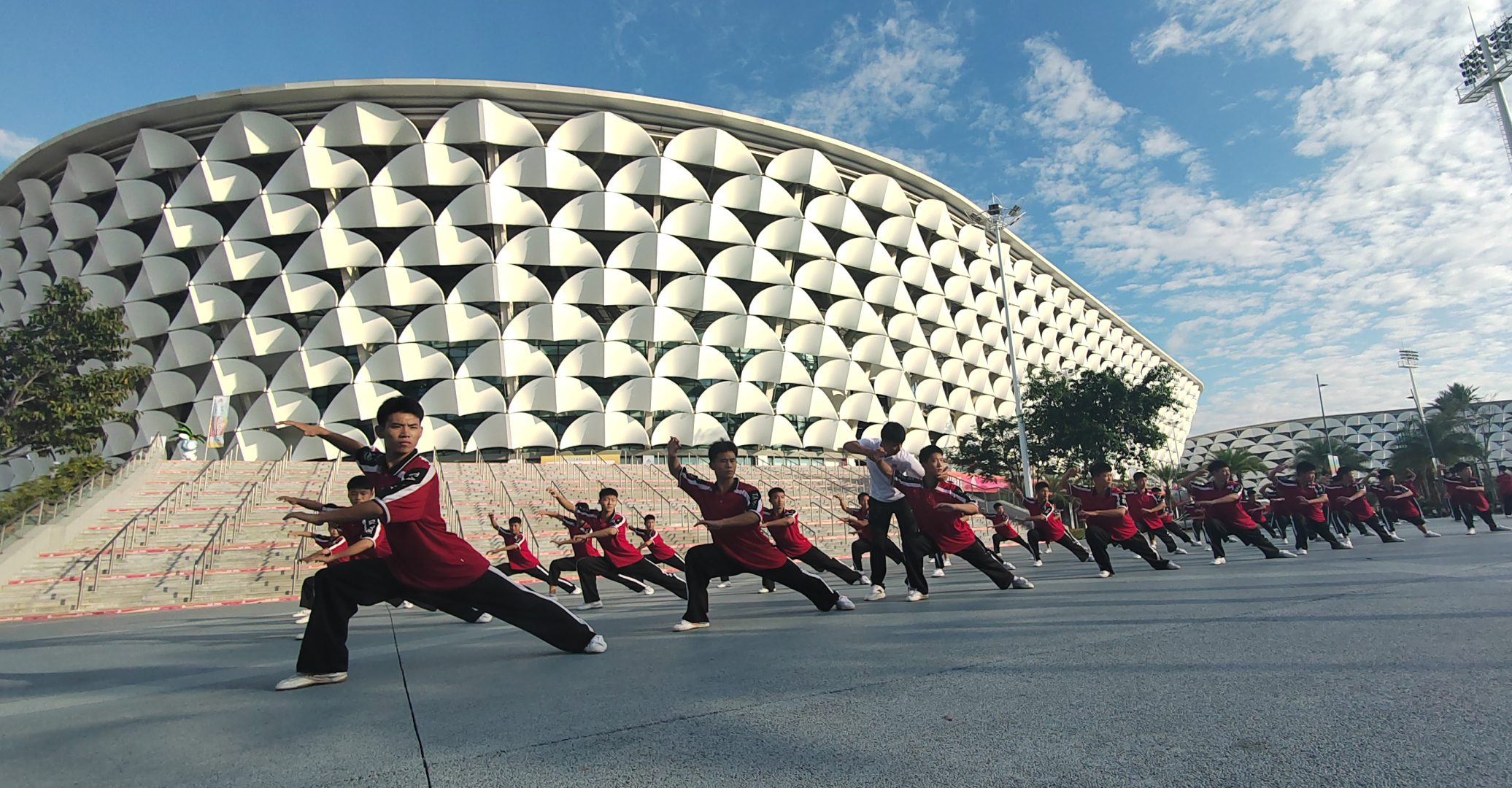 全国少数民族传统体育运动会开幕式进行全要素联排