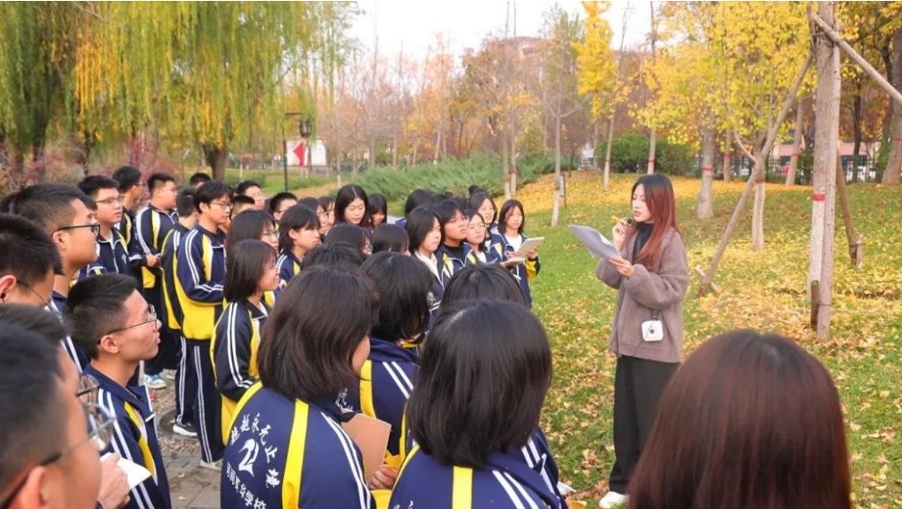 沧州河间：接地气！这所学校把生物课搬到了大自然里