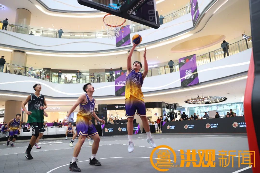 篮球赛事进商圈