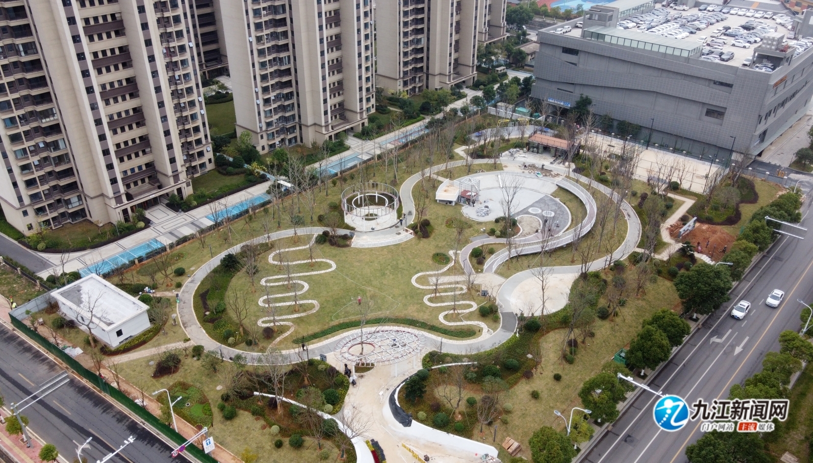九江八里湖新区：家门口的“诗和远方”（图）